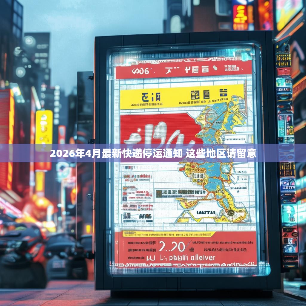 2026年4月最新快递停运通知 这些地区请留意